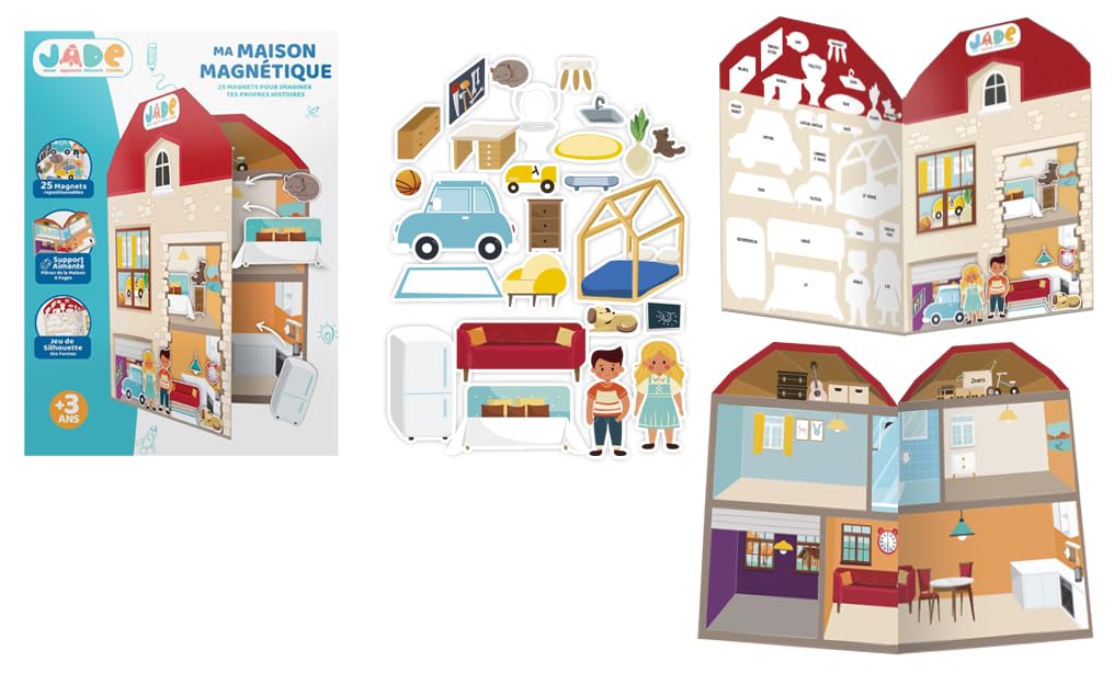 Livre Magnetique - Theme Maison
