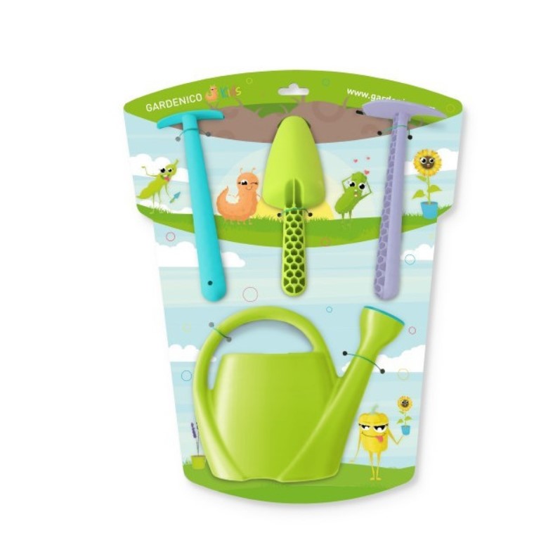 Kit jardinage enfant Gardenico 4 pièces