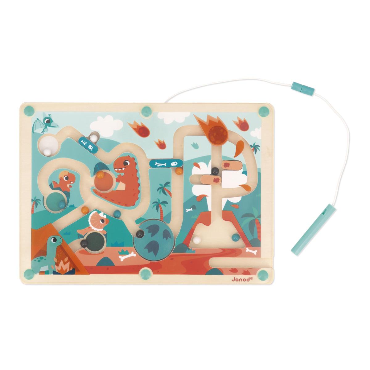 Labyrinthe à Billes Magnetique Dino 