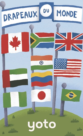 carte audio Yoto : Drapeaux du monde