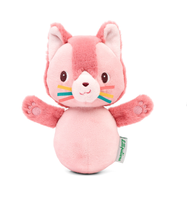 Peluche sonore Culbuto Jeanne le chat