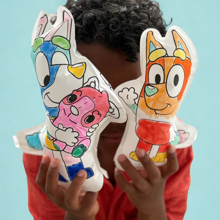 6 Coloriage Gonflable – Party Pack Bluey et Bingo