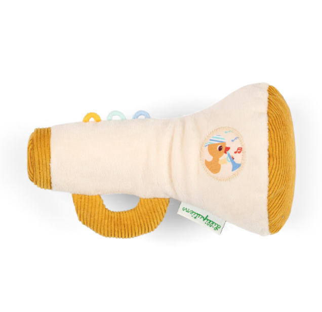 Hochet trompette Gaspard le canard