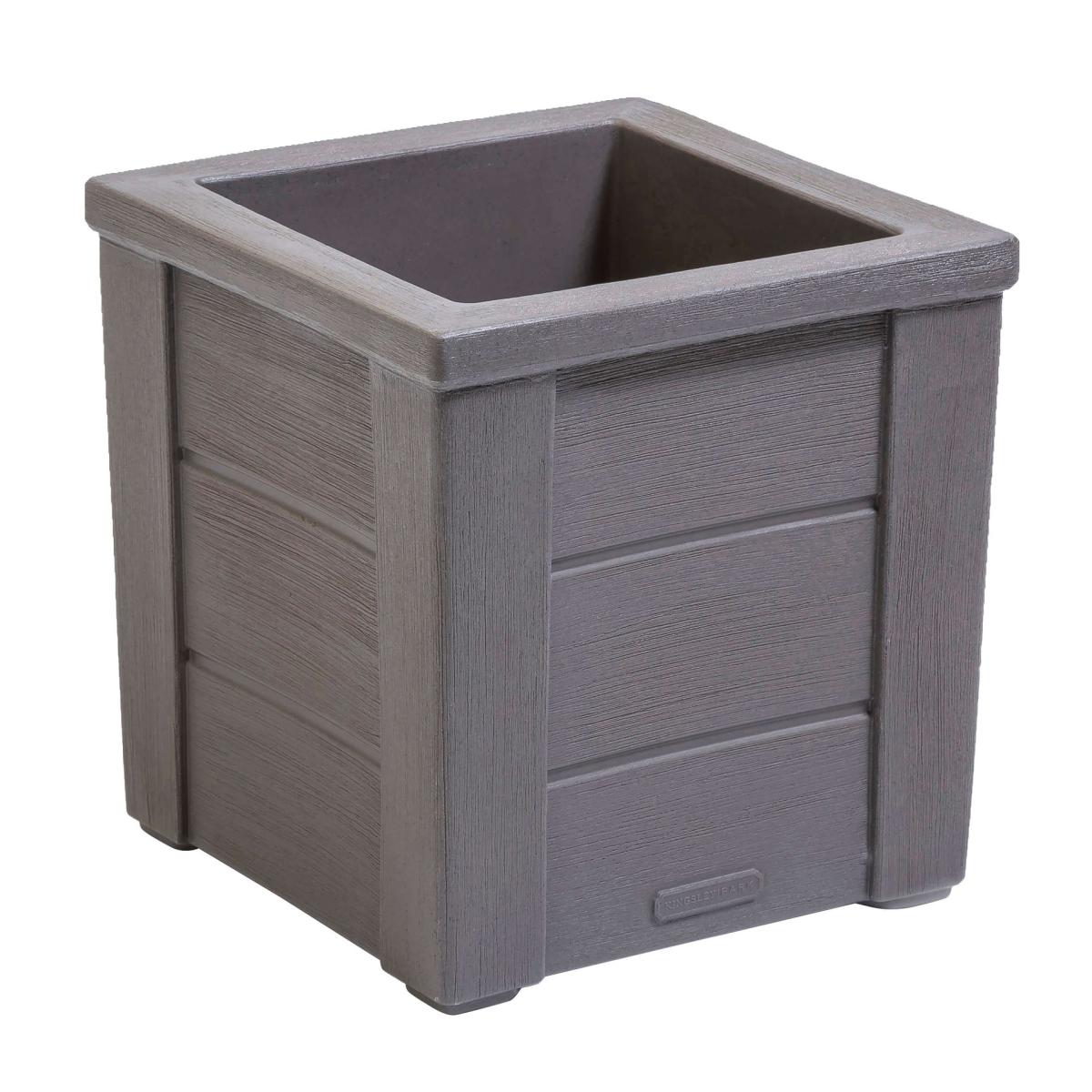 Bac jardinière Lakewood cèdre foncé