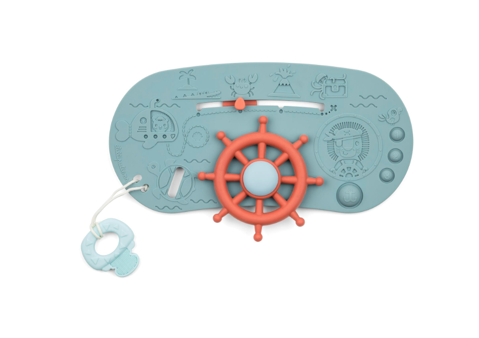 Panneau bateau pirate - vert