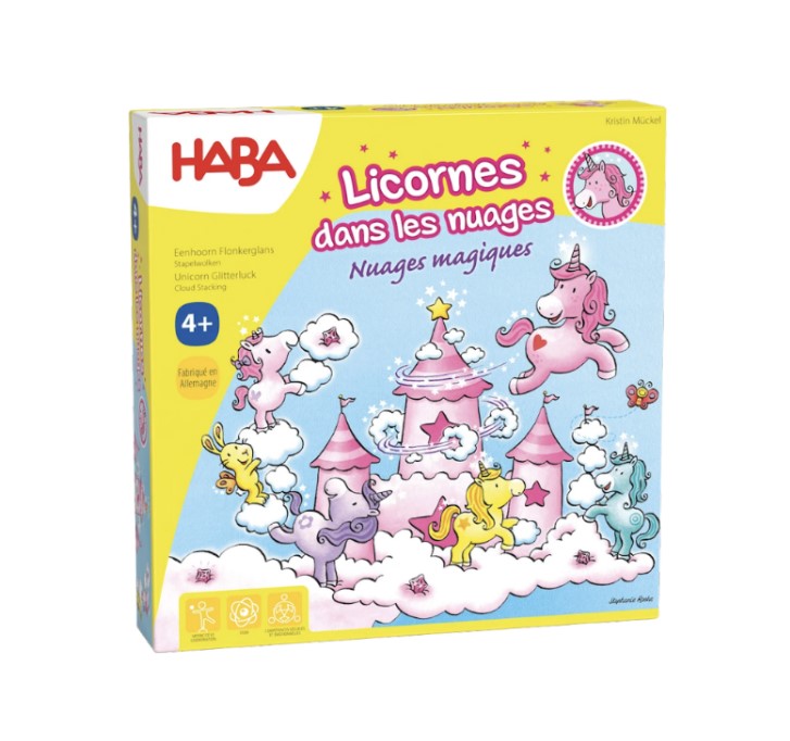 Licornes dans les nuages - nuages magiques - Haba - Asmodee