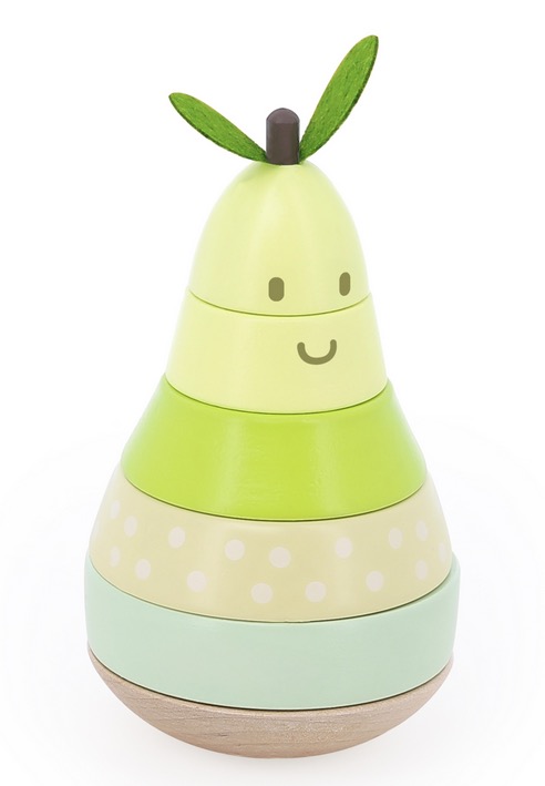 empilable surprise poire en bois