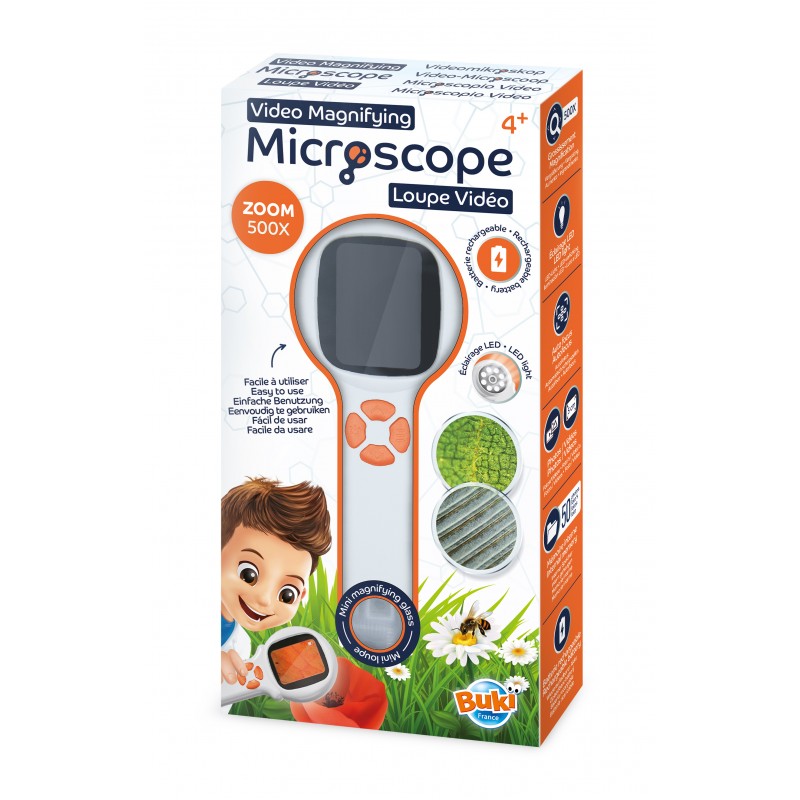 Microscope loupe video de poche