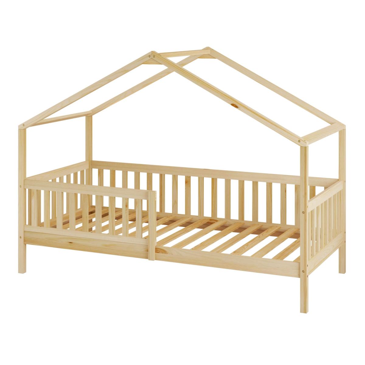 Lit simple Kae cabane barrière naturel