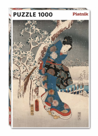 Hiroshige - conte de genji - Puzzle 1000 pieces