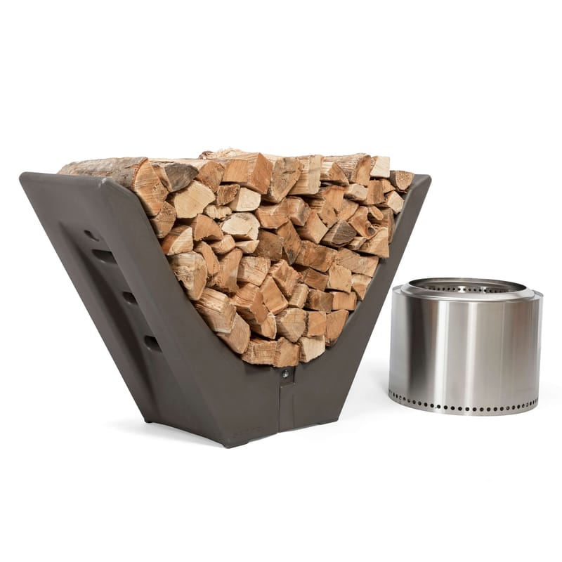 Range-bûches Longhorn noir