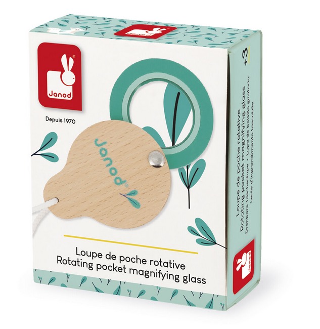exploration - loupe de poche rotative