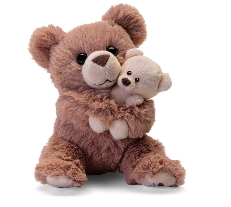 peluche trudino ours et son bébé