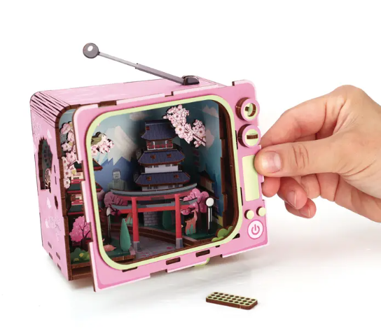 Maquette bois 3D - TV Tokyo