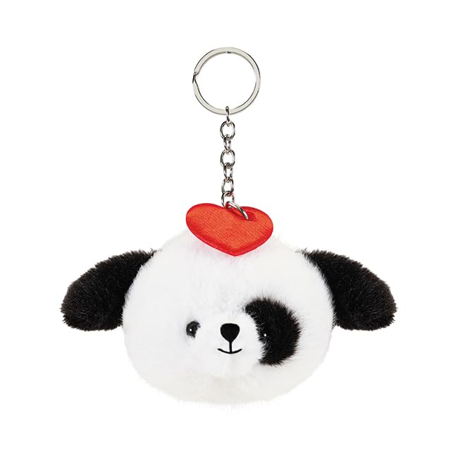 charm chien coeur rouge - porte clés