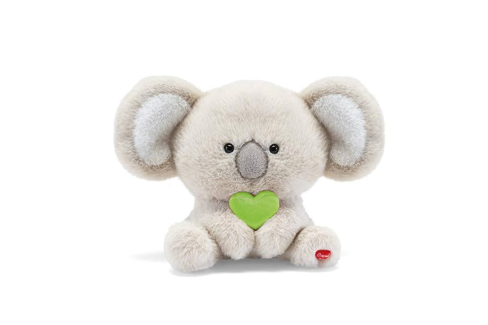 peluche koala coeur vert - taille XS