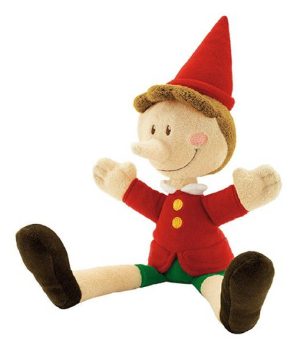 Peluche Petite Pinocchio rouge