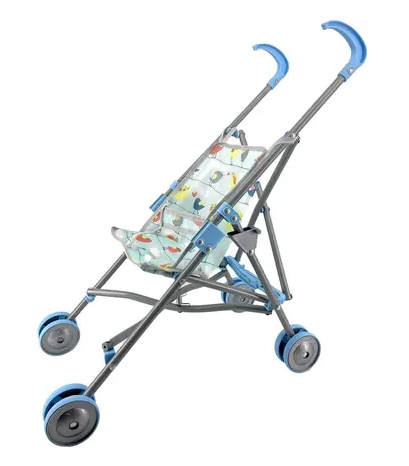 Poussette Canne en Tissu Bleu 54 cm