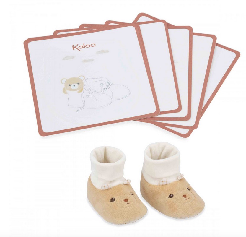 Coffret chaussons et cartes ours