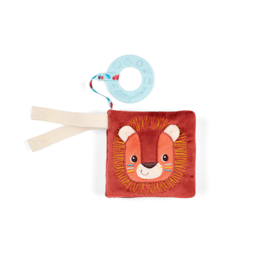 Mon Imagier en tissus Jack le lion