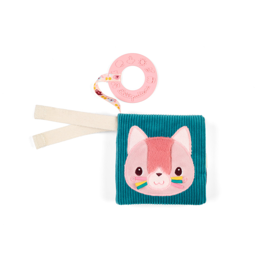 Mon Imagier en tissus Jeanne le chat