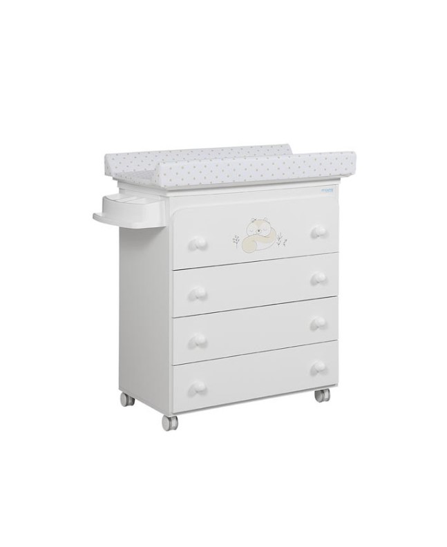 Meuble à langer Happy Blanc Poids Beige