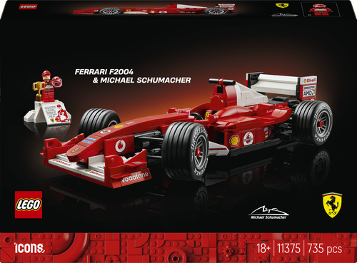 11375 Ferrari avec Michael Schumacher LEGO® Icons