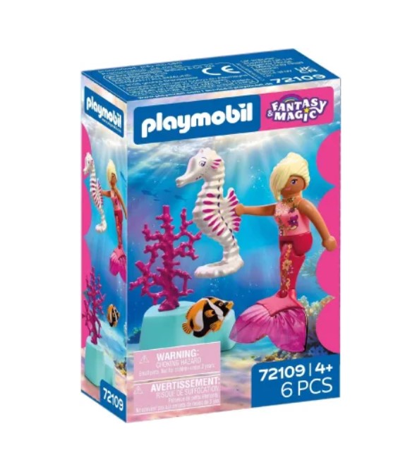 72109 Sirène et hippocampe Playmobil