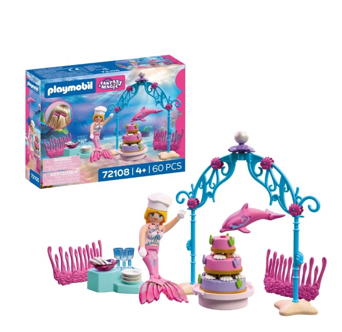 72108 Buffet de mariage des sirènes Playmobil