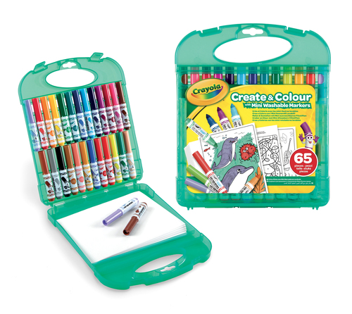 Crayola Pip Squeaks 25 Mini marqueurs lavables - Mallette