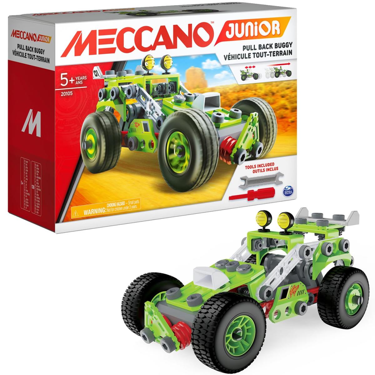 Meccano Junior Ma Voiture à Rétro Friction