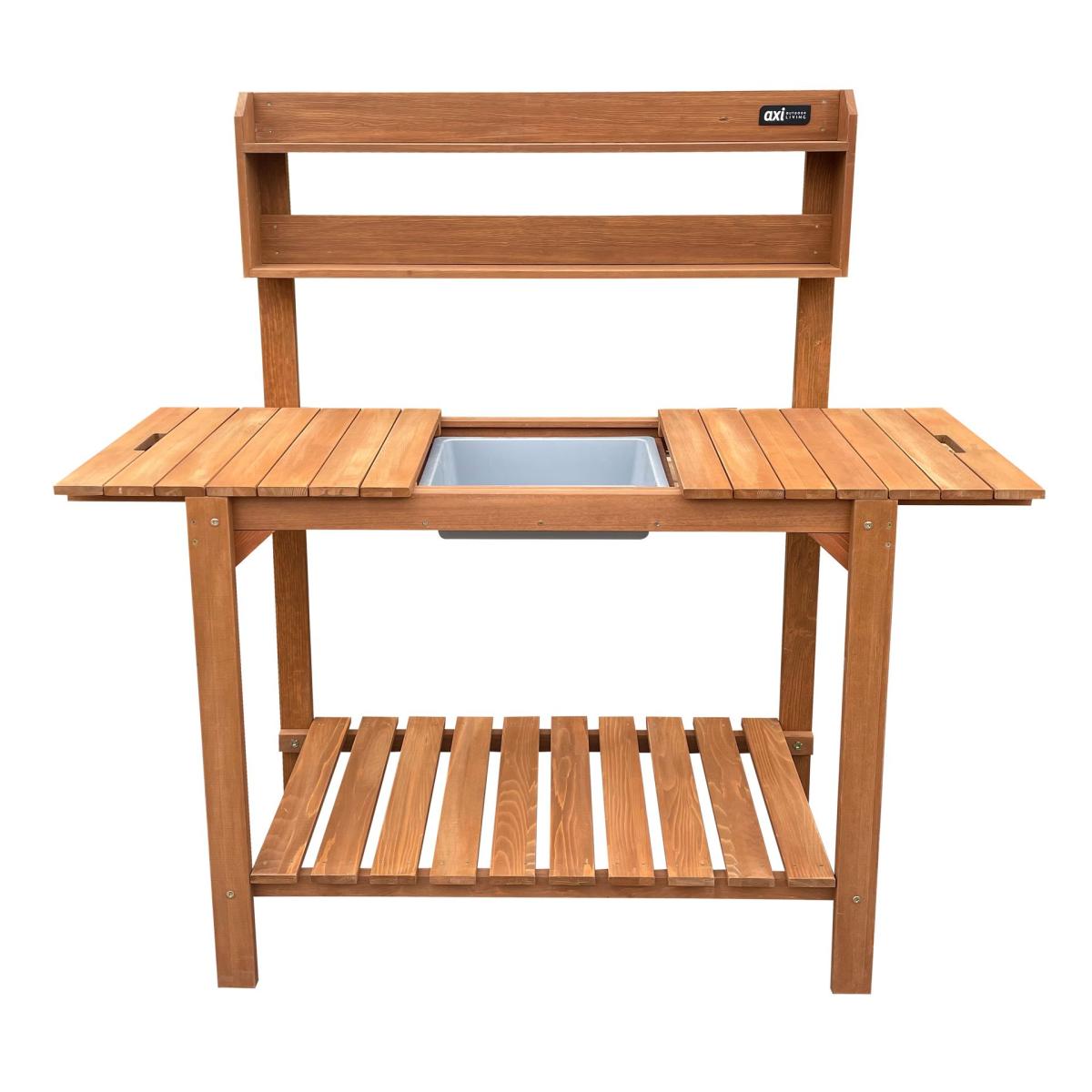 Table rempotage plateau coulissant