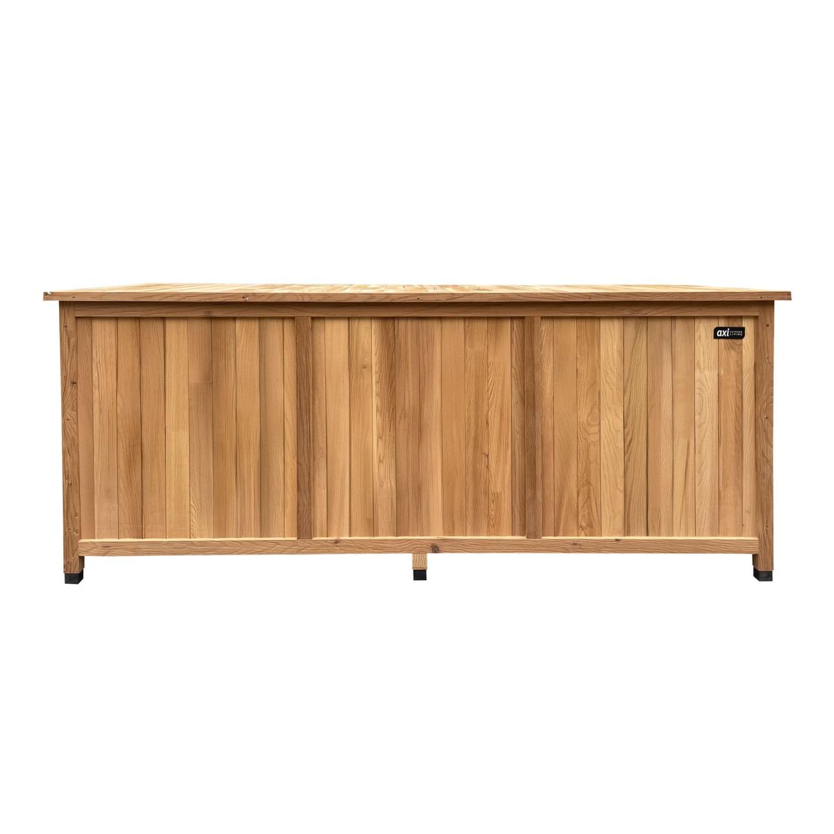 Coffre coussins bois Milo 1000L