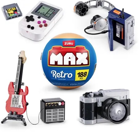 Max Premium S2 188 pcs - Retro - Boule Surprise