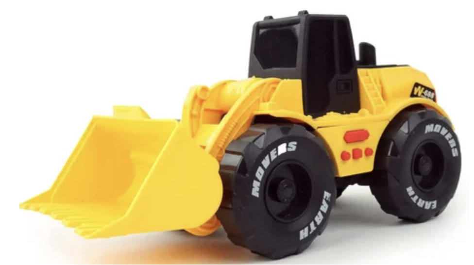 Tractopelle 25cm friction lumineuse