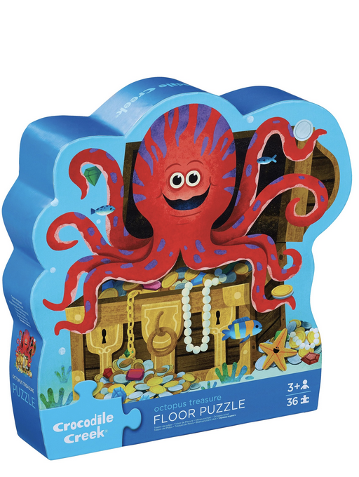 Puzzles 36 pieces trésor de pieuvre