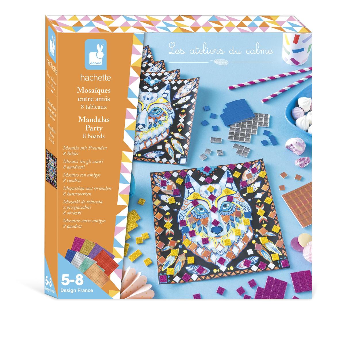 Mosaiques Les Ateliers du Calme - Kit Créatif Loup