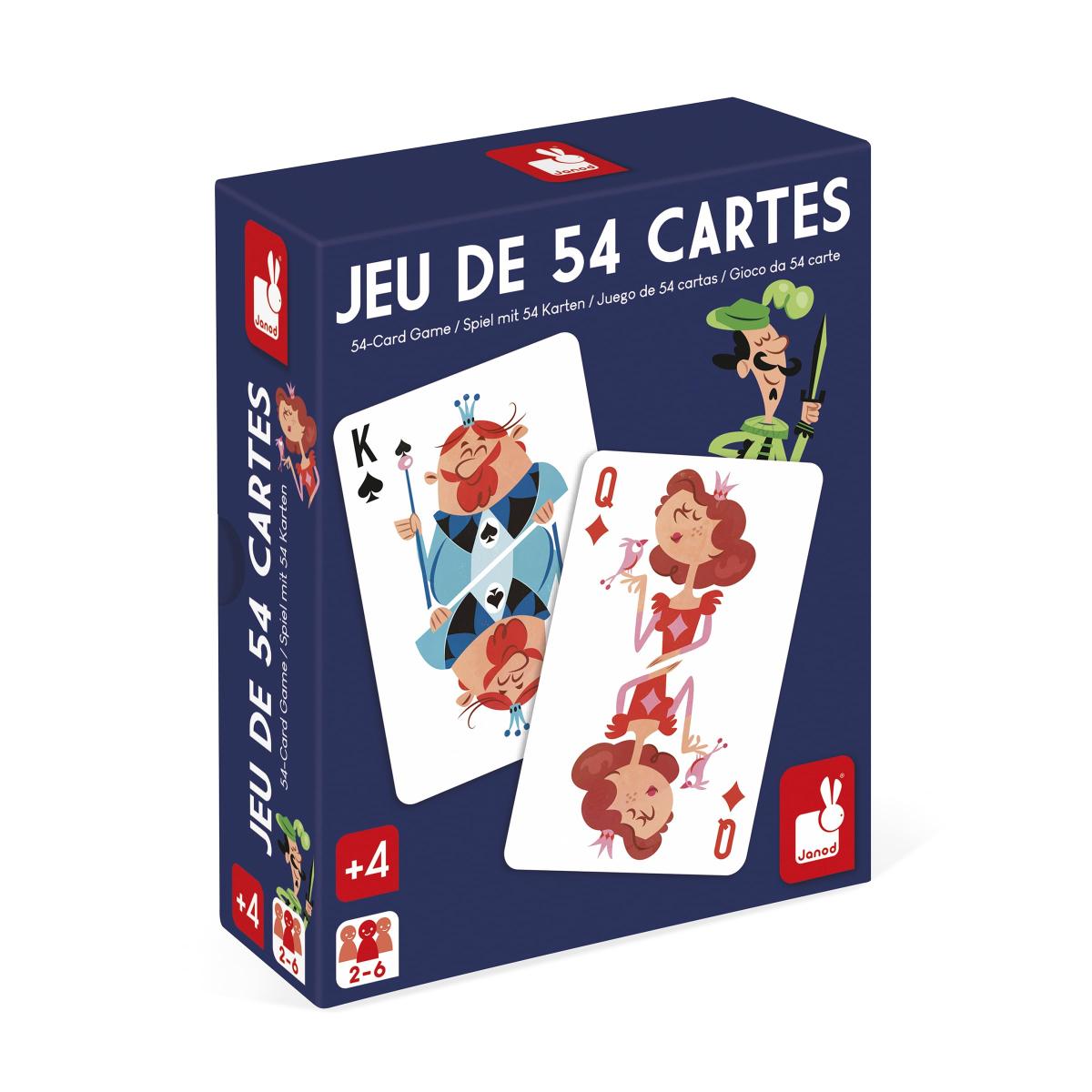 Jeu de 54 Cartes pour Enfants Janod