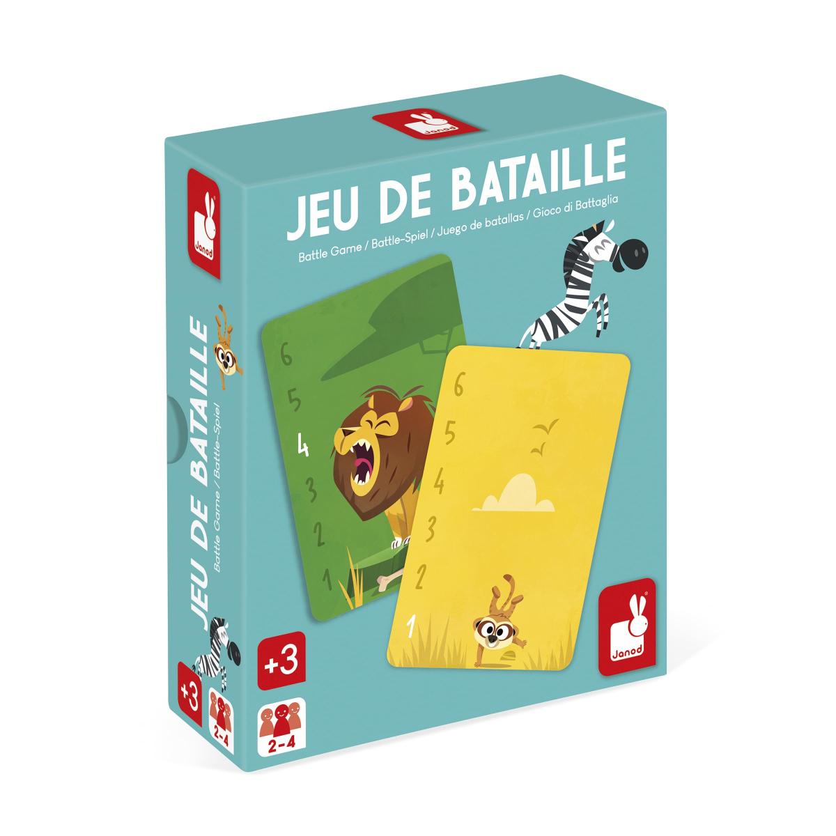 Jeu de Cartes Bataille 36 Cartes Theme Animaux d Afrique