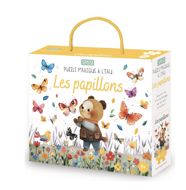 Puzzle magique a l eau Les papillons - Sassi