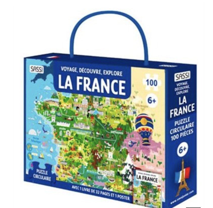 Puzzle voyage decouvre explore - La France - Sassi
