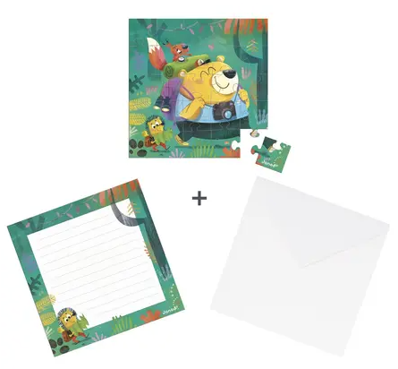 Carte Cadeau Puzzle 25 Pieces Randonnee