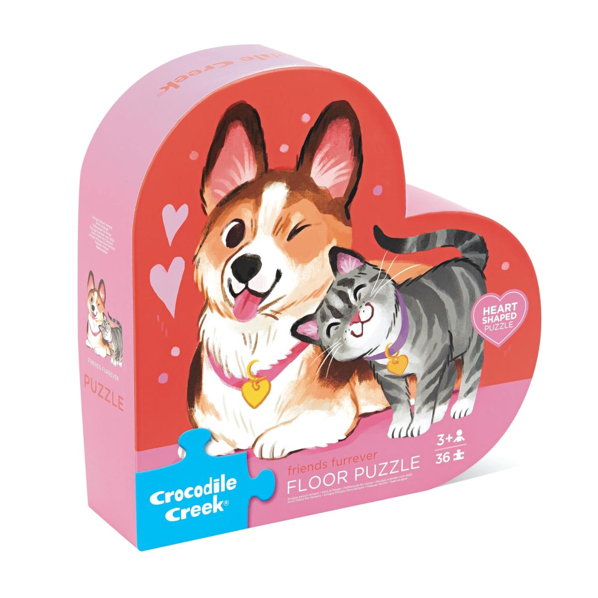 Crocodile Creek - Maxi Puzzle 36 pièces Friends Fur-Ever