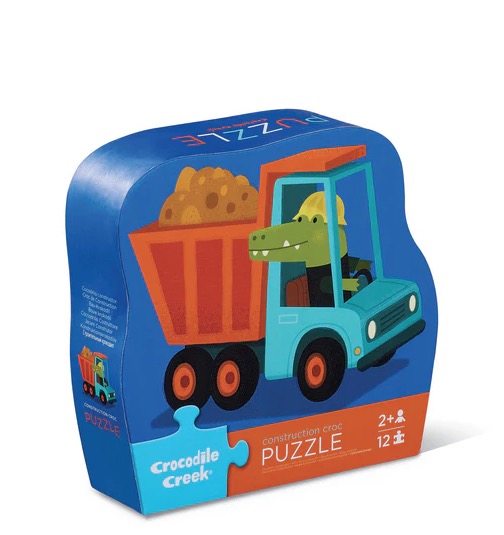 puzzle croc de construction - 12 pièces