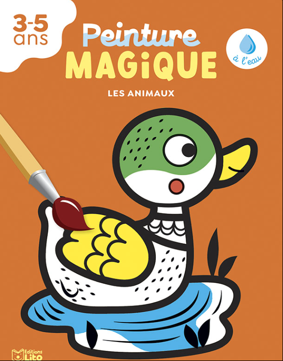 Peinture a l'eau - les animaux 