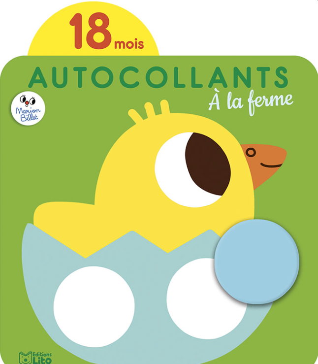 Autocollants pour les petits - M.Billet a la ferme 