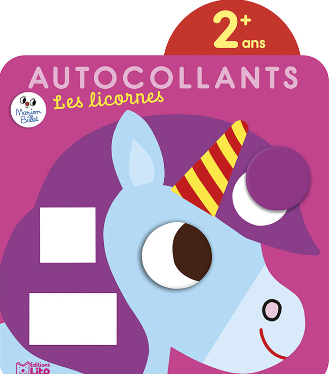 Autocollants pour les petits - M.Billet les licornes 