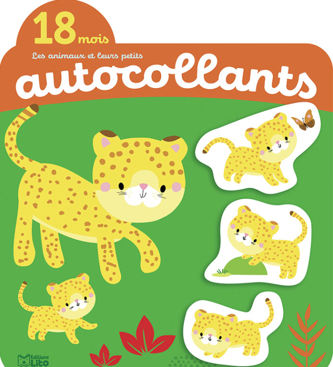 Autocollants 18 mois - les animaux