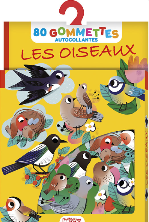 Les gommettes - les oiseaux