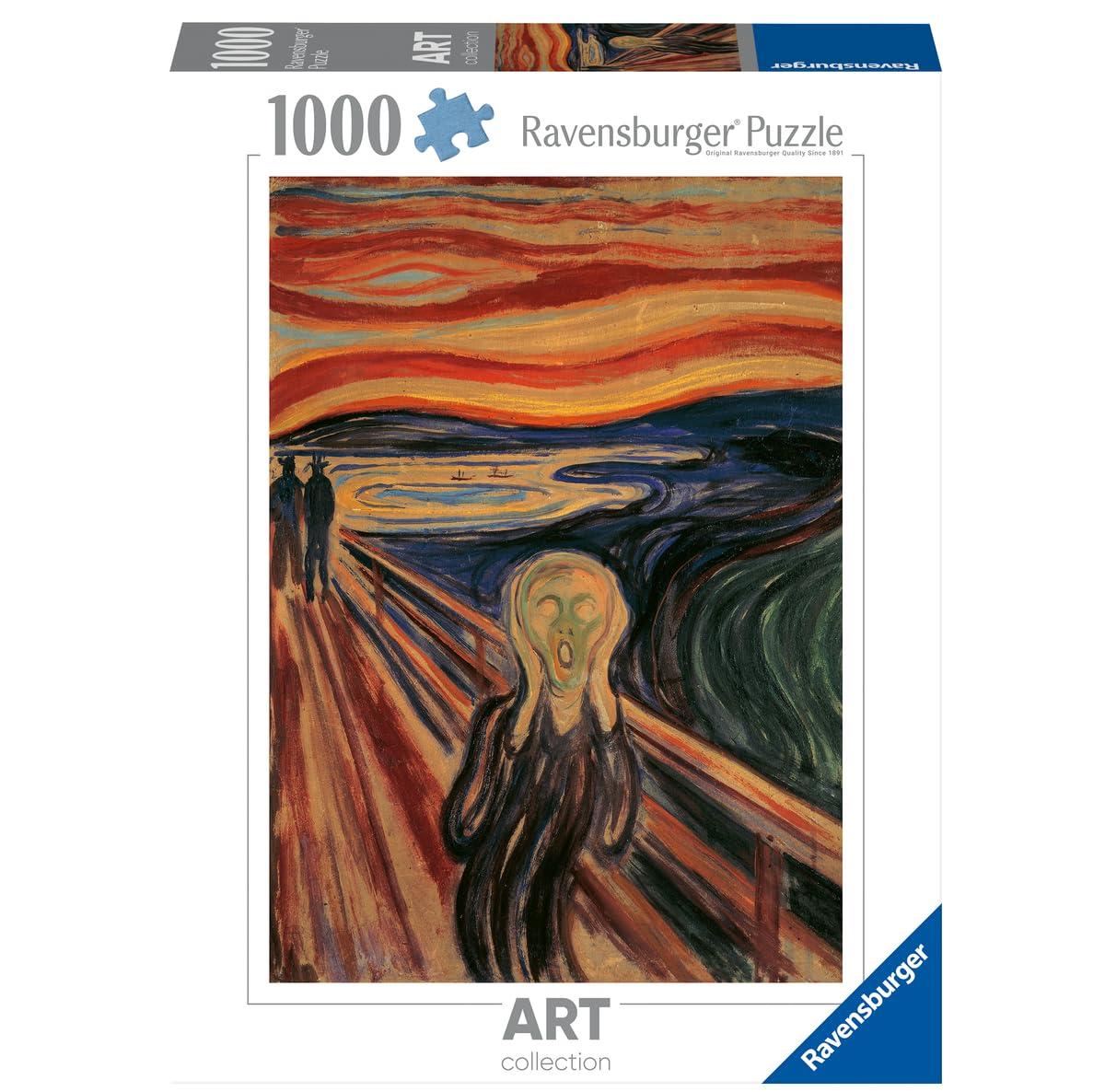 Puzzle 1000 pièces - Art Collection - Le Cri/Edvard Munch